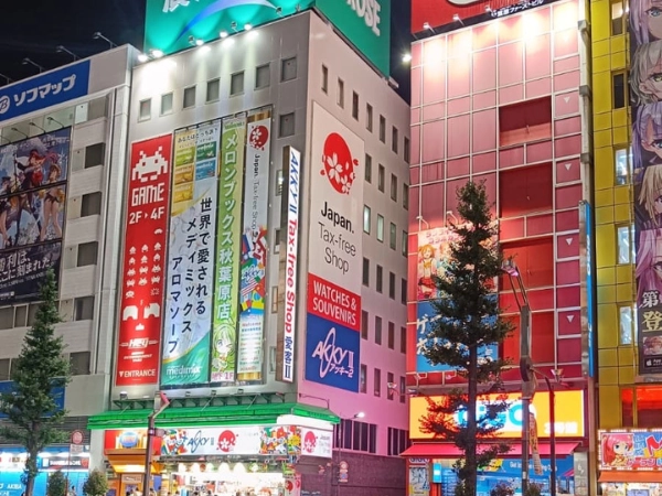 Compras Tax Free en Akihabara durante un viaje a Japón